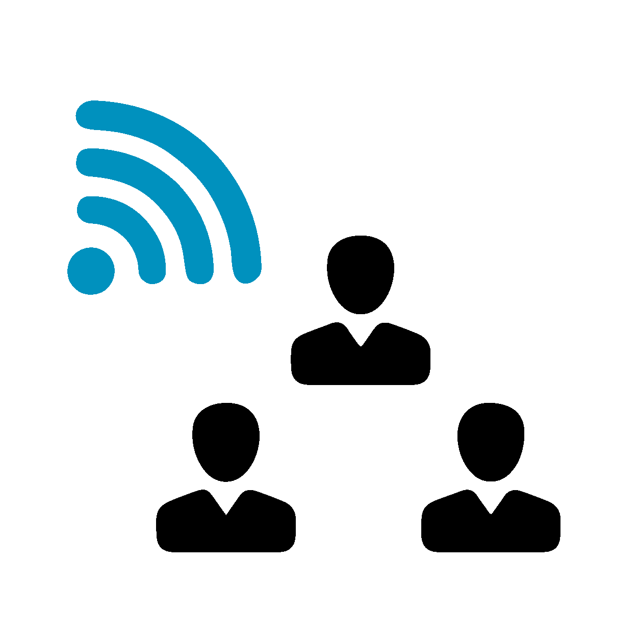Funkgerät für Einzel oder Gruppenkommunikation