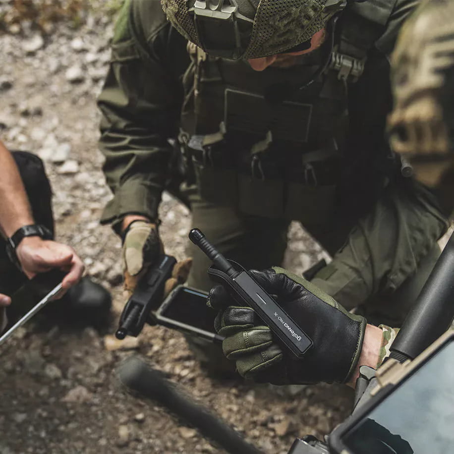 Qntrol ist Partner von goTenna für taktisches UHF/VHF Mesh