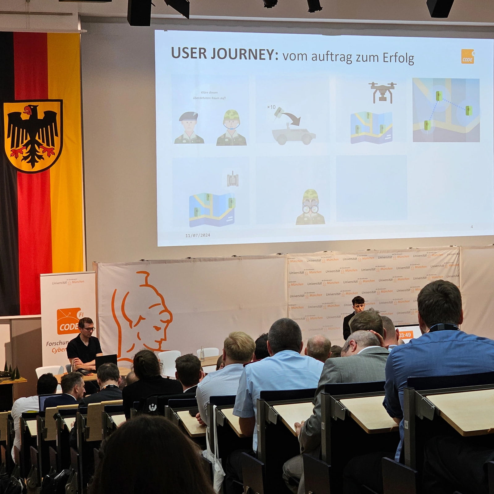 Qntrol an der CODE-Jahrestagung 2024 der UniBw in München