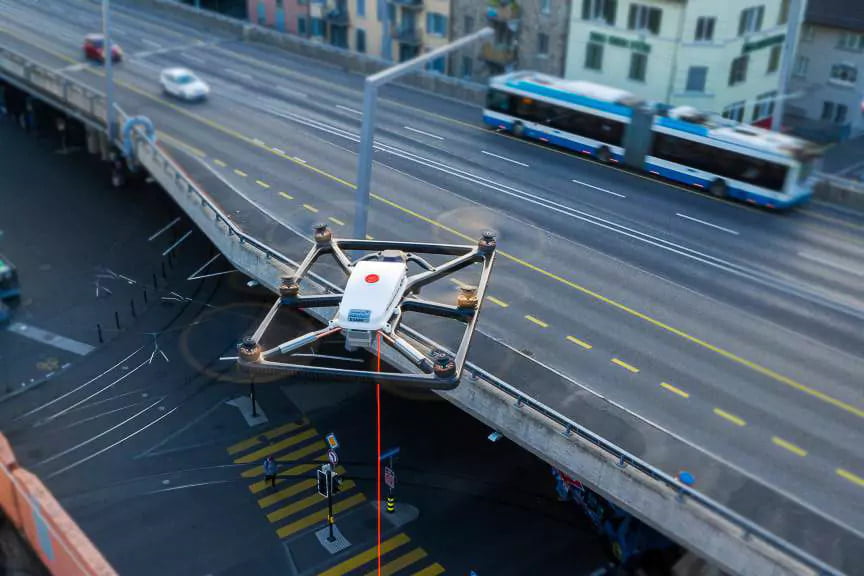 Fotokite ist ein kabelgebundenes Drohnenkamerasystem 