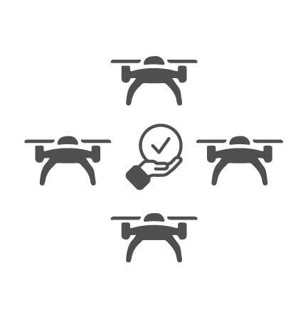 Leihpool für Ersatz oder zusätzliche Drohnen